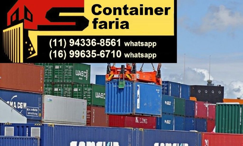 Venda de Container Santos 14 Container Região de Cruzeiro