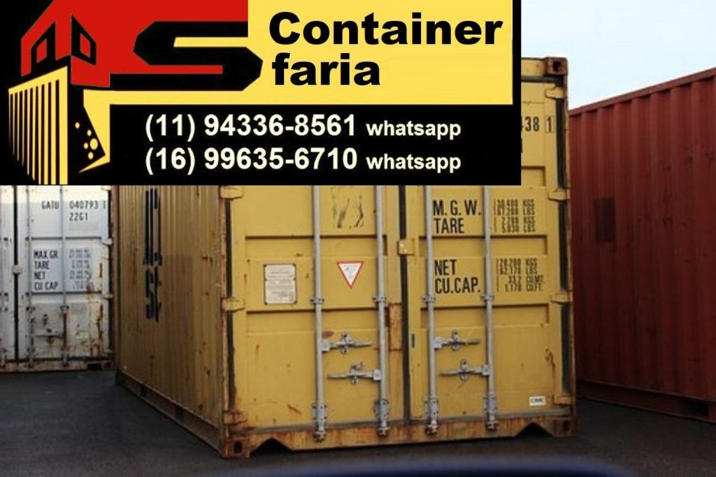 Container Região São Paulo 33 Container Região de Cruzeiro