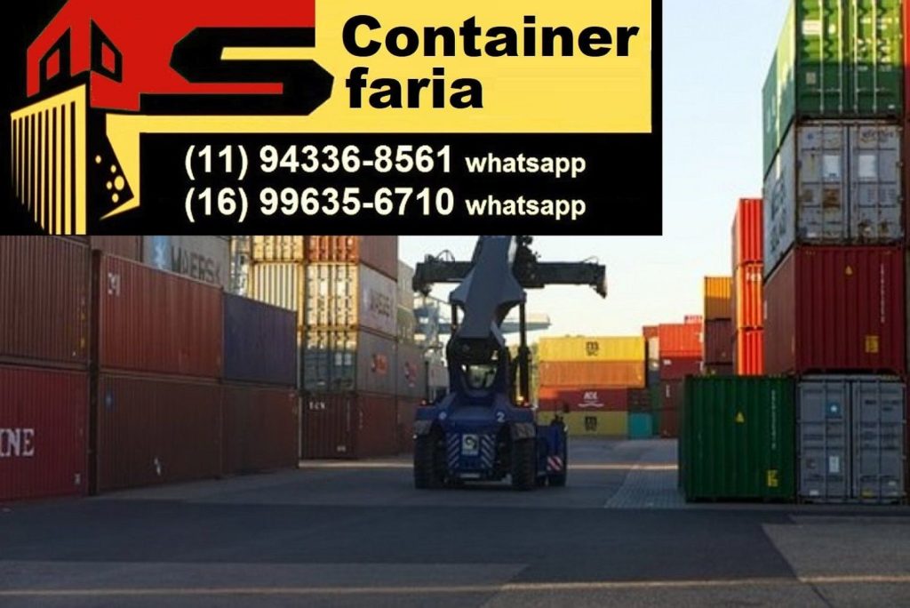 Venda de Container Santos 13 Container Região de Cruzeiro