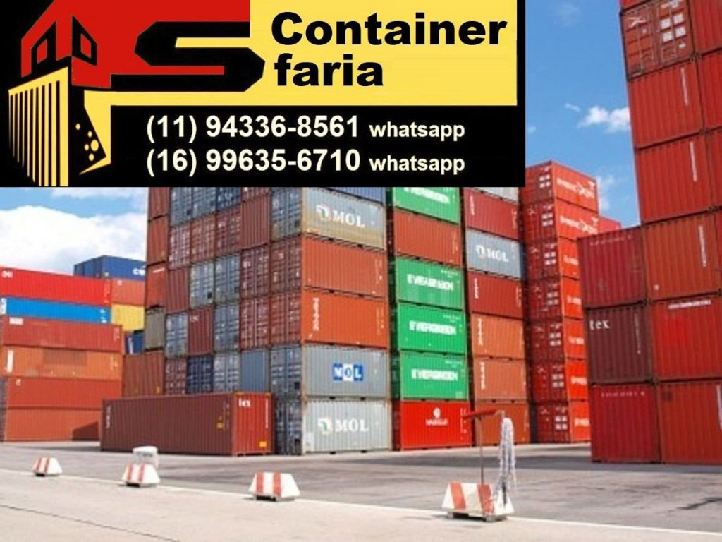 Venda de Container Santos 10 Container Região de Taubaté