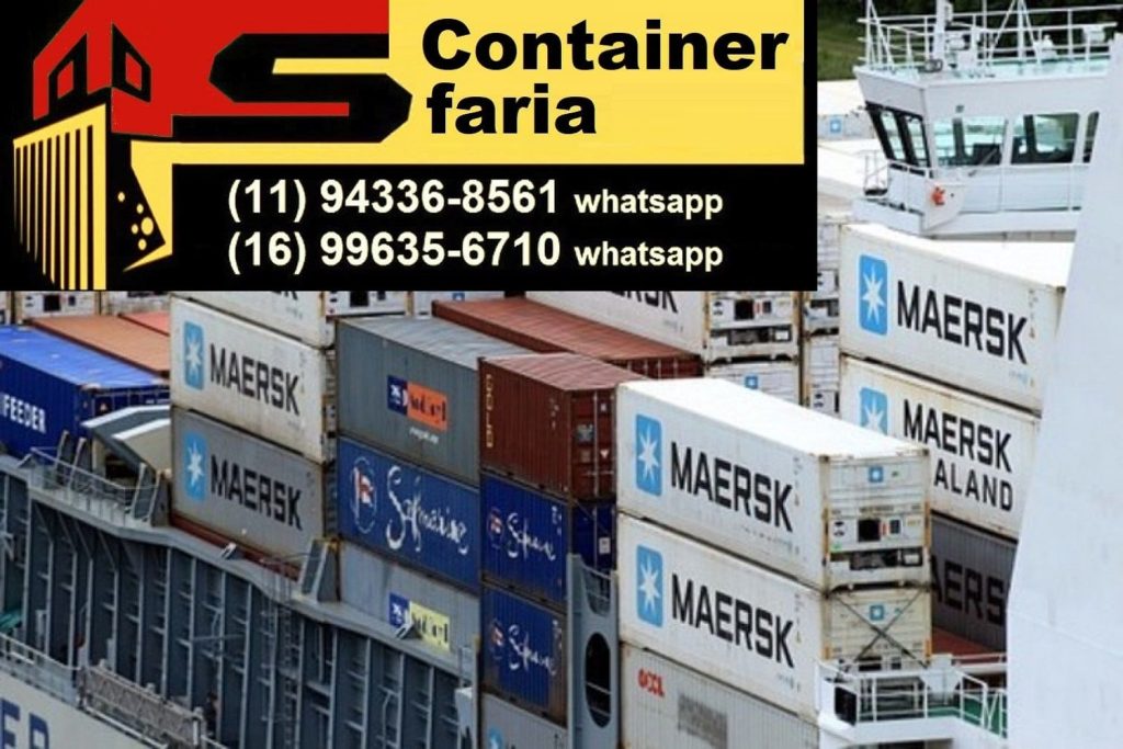 Venda de Container Santos 7 Container Região de Caraguatatuba