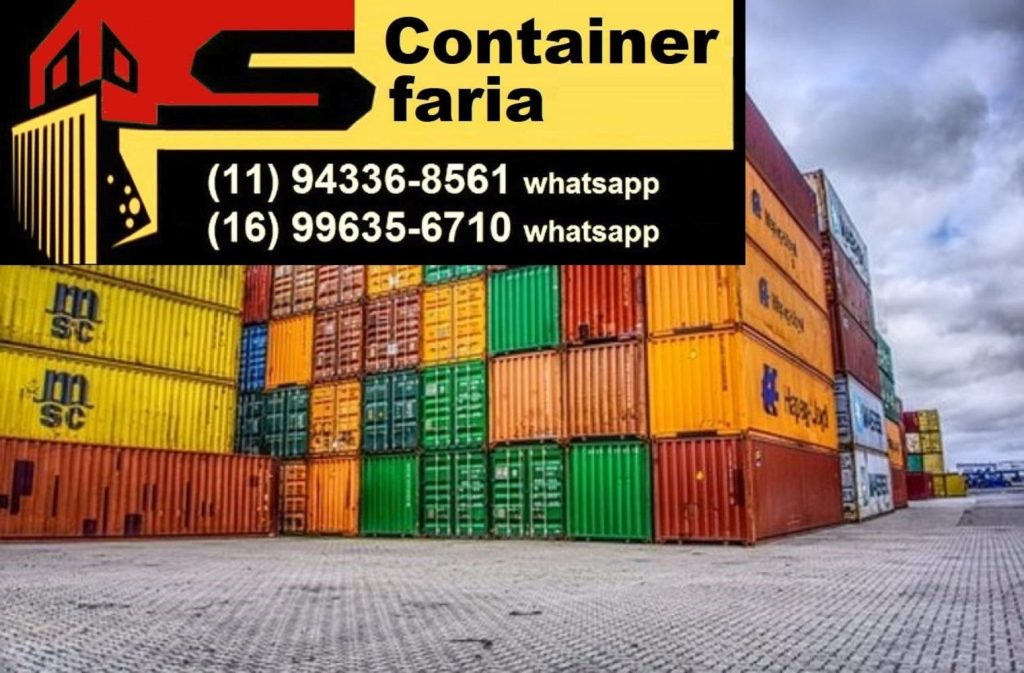 Venda de Container Santos 4 Container Região de Taubaté
