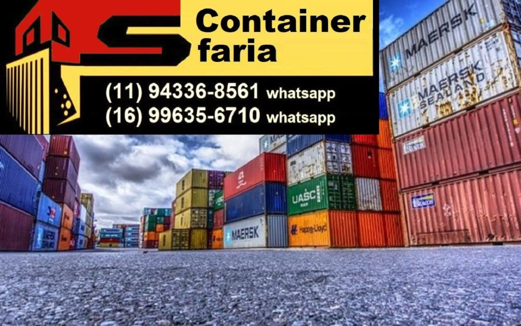 Venda de Container Santos 16 Container Região de Cruzeiro
